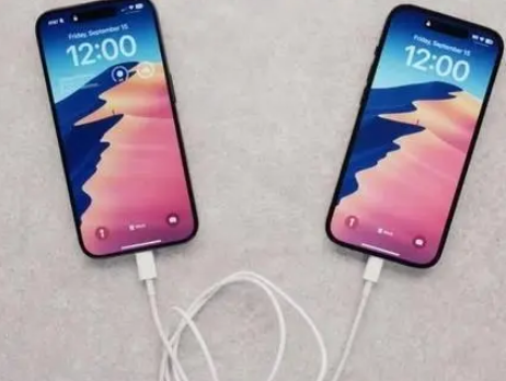 苍溪苹果15维修店分享iPhone15可以给安卓充电吗 
