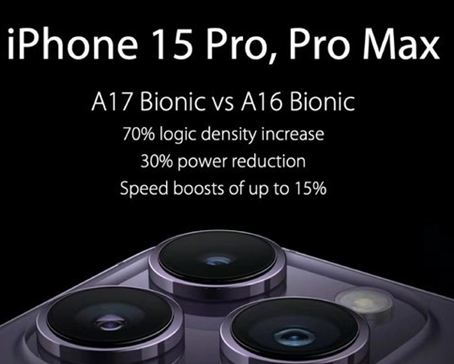 苍溪苹果15维修中心分享iPhone15系列配置怎么样 